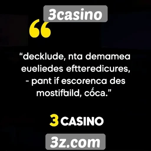 Opiniões de jogadores sobre o 3casino