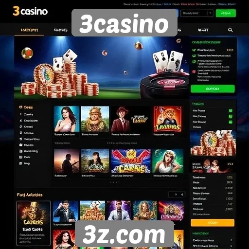 Avaliação da interface do usuário do 3casino